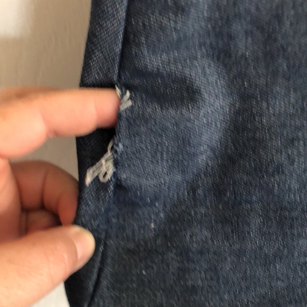 Gold Coast Blue Jean and Brown Shoulder Bag AS IS - Picture 8 of 16